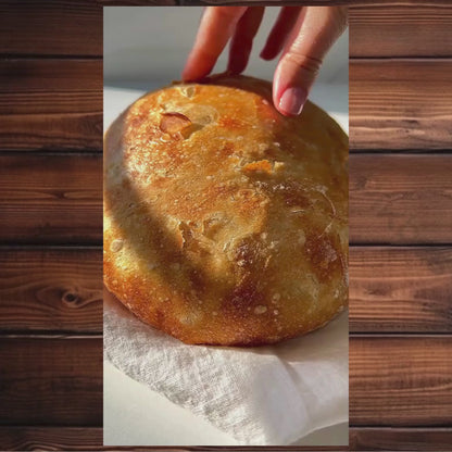 THE EASIEST RECIPE  FOR  No-Knead   Bread     –A STEP-BY-STEP VISUAL GUIDE!